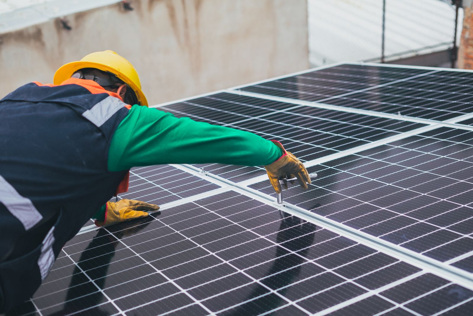 Solar energy installation